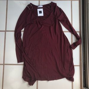 Homecoming Honolulu Maroon Dress